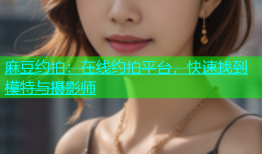 麻豆约拍：在线约拍平台，快速找到模特与摄影师