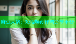 麻豆大佬：短视频创作与分享平台