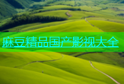 麻豆精品国产影视大全
