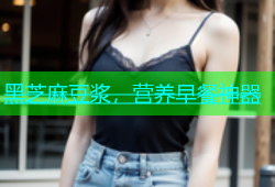 黑芝麻豆浆，营养早餐神器