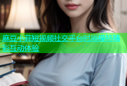 麻豆小菲短视频社交平台时尚模特精彩互动体验
