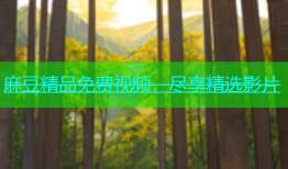 麻豆精品免费视频，尽享精选影片