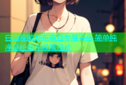 白白视频发布麻豆专属平台 简单纯净轻松创作吸睛短片