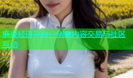 麻豆经济平台：创意内容交易与社区互动