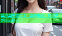 黑豆黑芝麻豆浆：营养美味，轻松自制健康饮品