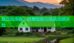 麻豆视传媒：创意短剧与挑战视频平台