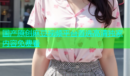 国产原创麻豆视频平台首选高清独家内容免费看