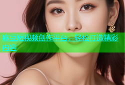 麻豆短视频创作平台，轻松打造精彩内容