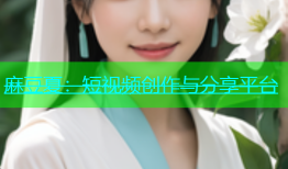 麻豆夏：短视频创作与分享平台
