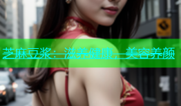 芝麻豆浆：滋养健康，美容养颜