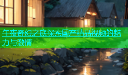 午夜奇幻之旅探索国产精品视频的魅力与激情